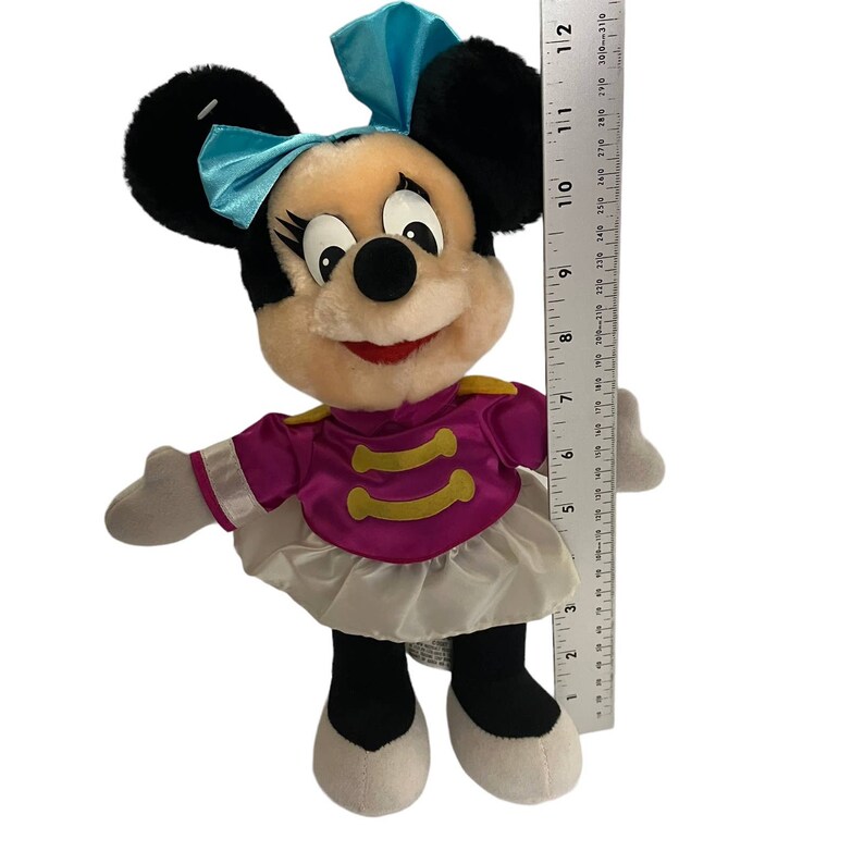 Vintage 1980's Disney Minnie Mouse Circus Plush immagine 7