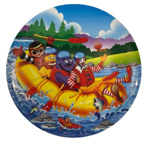 1998 Mcdonalds Plate - Etsy
