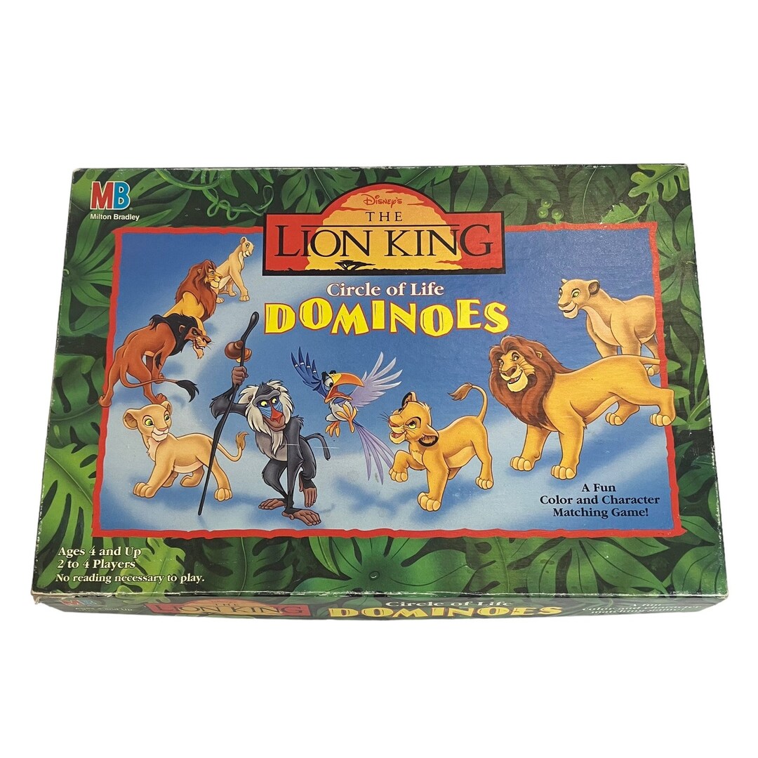 Vintage 1993 Milton Bradley Disney the Lion King Circle of Life