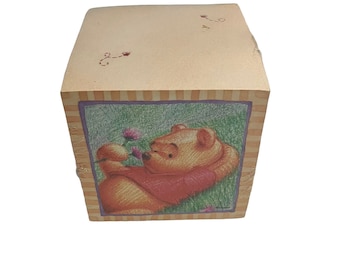 Vintage 1990's Simply Pooh Winnie the Pooh Note Cube