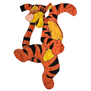Vintage Disney Tigger Giant Cloth Cut Out Wall Decor
