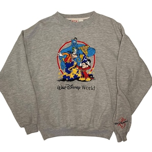 Vintage Walt Disney World 25th Aniversary Embroidered Gray Vintage Walt Disney World 25th Aniversary Embroidered Gray