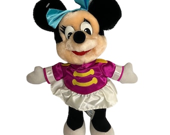 Vintage 1980's Disney Minnie Mouse Circus Plush