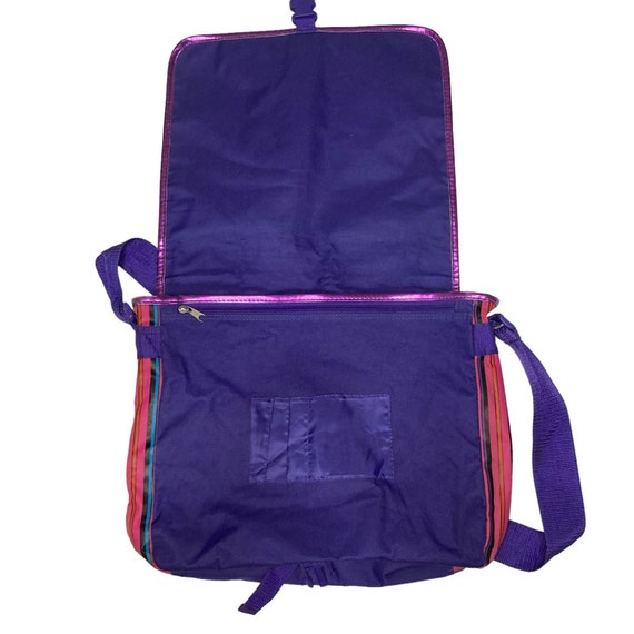 Vintage Y2K Bratz Purple Messenger Bag - image 4