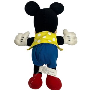 Vintage Mattel Disney Mickey Mouse Plush Toy image 3