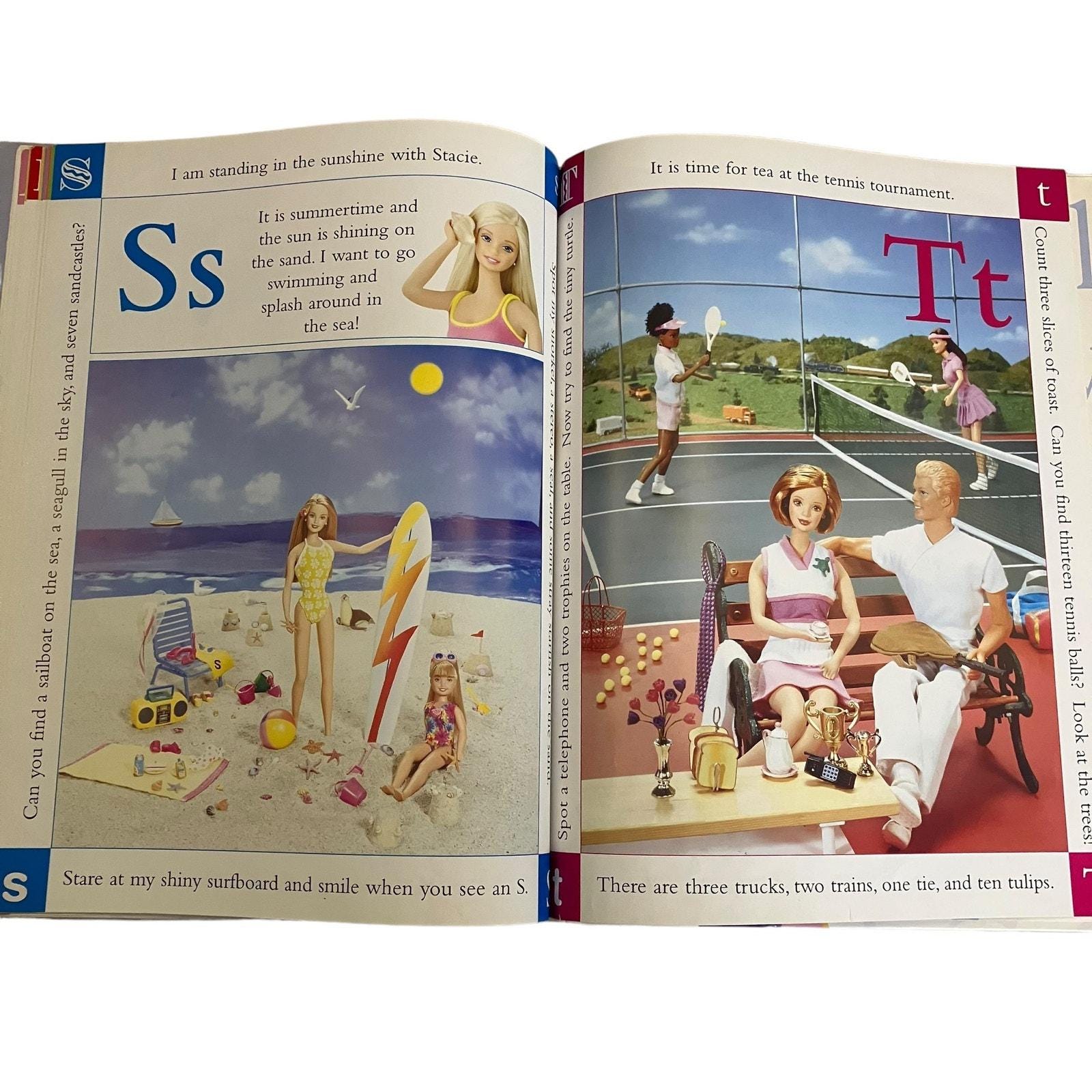 Vintage Y2K 2000 Barbie ABC Book - Etsy