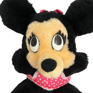 Vintage 80's Walt Disney Productions Minnie Mouse Plush 画像 2
