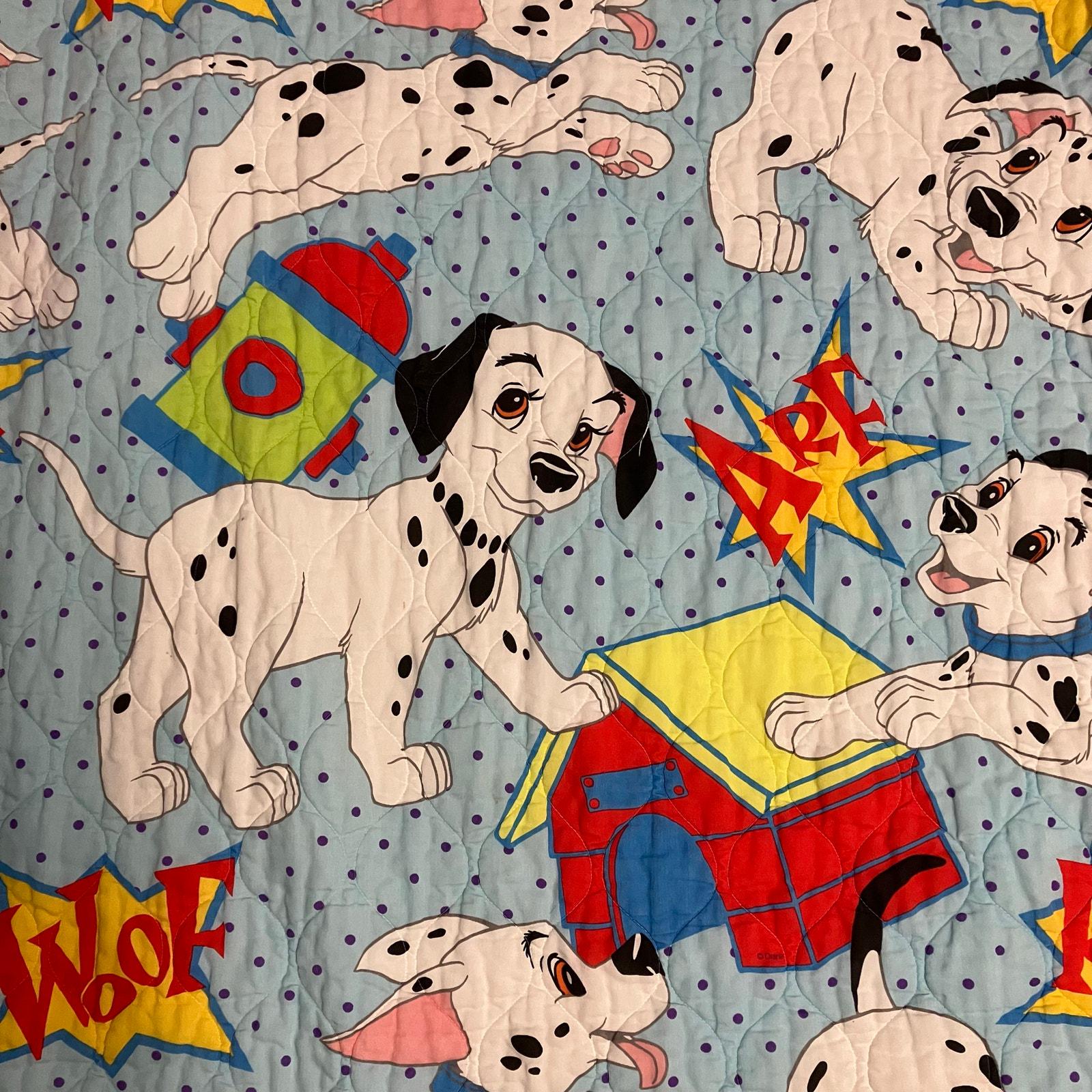Vintage 90's Disney 101 Dalmatians Toddler Blanket - Etsy