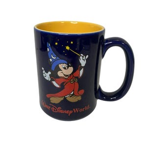 Vintage Walt Disney World Fantasia Mickey Mouse Coffee Mug image 2
