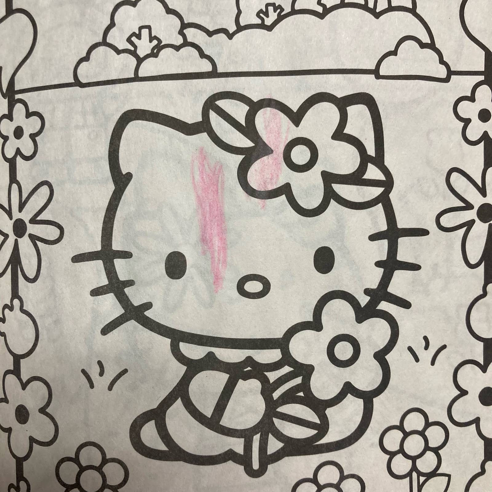 Y2K Sanrio Hello Kitty Coloring and Activity Book - Etsy