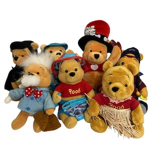 Vintage Disney Winnie the Pooh Bean Bag Plush