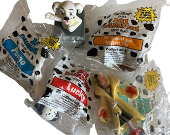 Vintage 1990 Disney 101 Dalmatians Happy Meal Toy Your Choice!