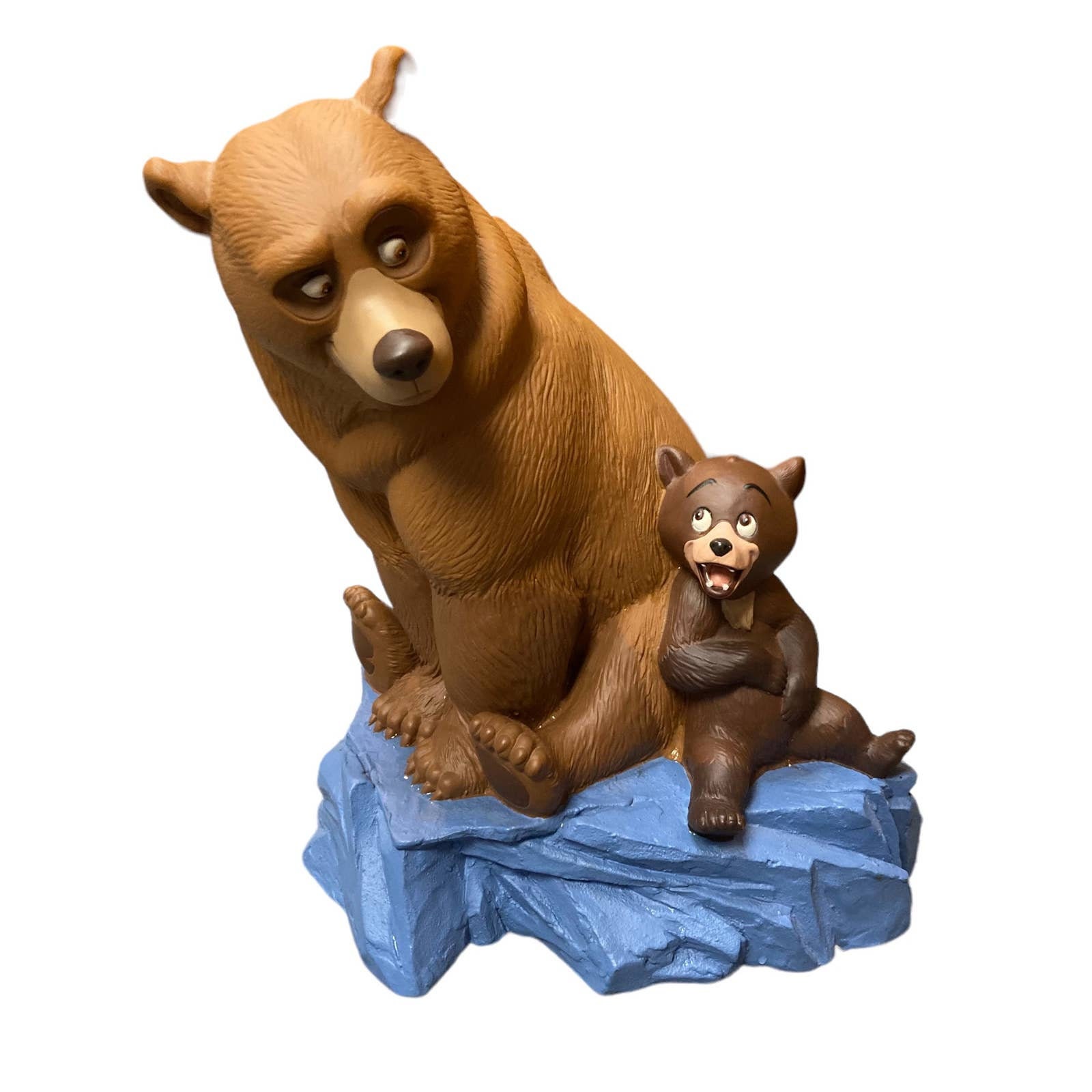 Vintage 2003 Disney Brother Bear Kenai and Koda Plastic Coin Bank