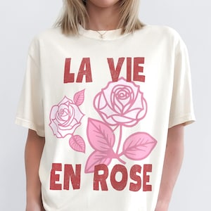 La Vie En Rose Shirt - Etsy