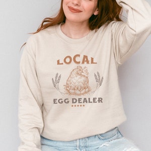 Backyard Chickens, Chicken Sweatshirt, Gift For Farmer, Farm Girl Sweatshirt, Western Lover Sweatshirt, Chicken Lover Gift