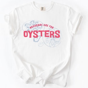 Oyster Graphic Tee: Coastal Seafood Lover Shirt
