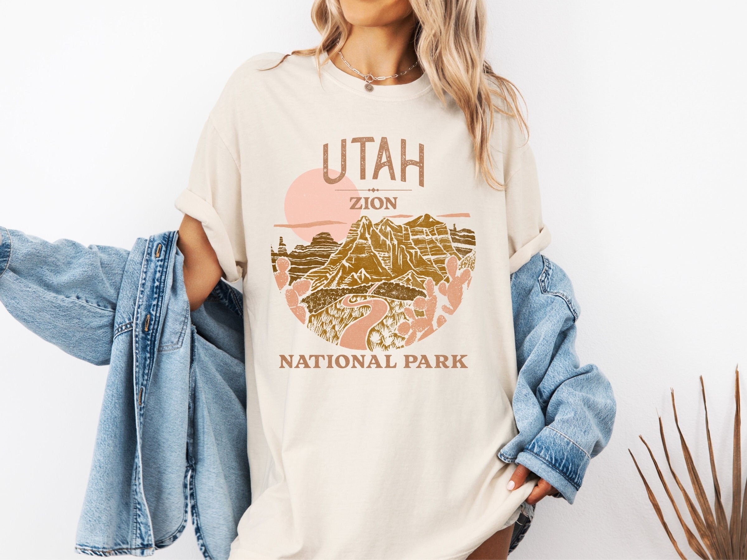 Zion National Park T Shirt Utah Hiking Tee Wanderlust Zion National Park T Shirt Utah Hiking Tee Wanderlust