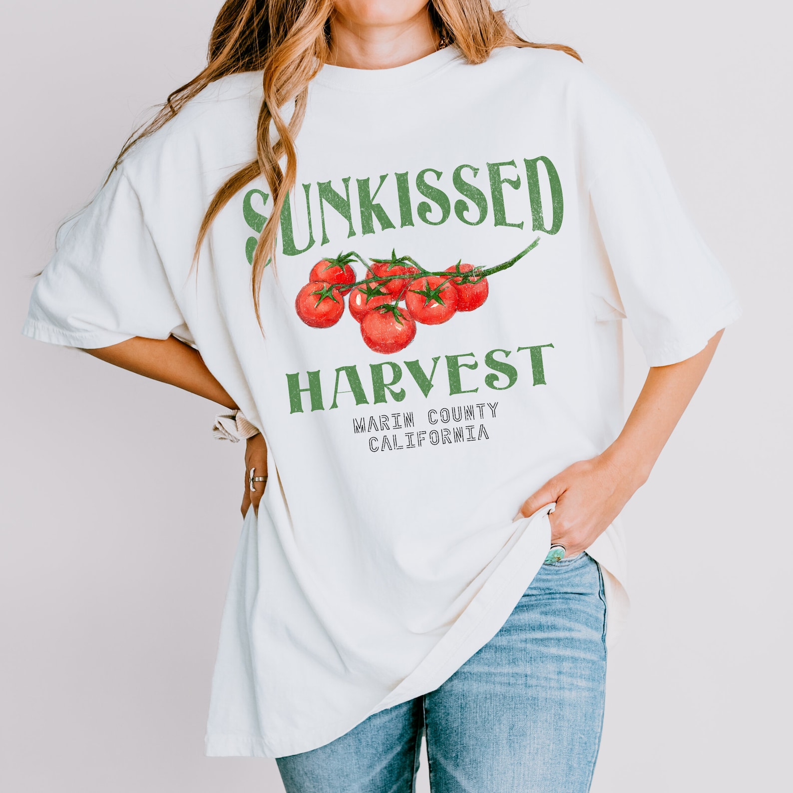 Tomato Stripe T-Shirt main image 1