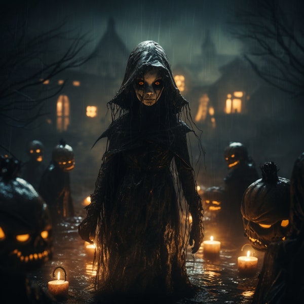 Halloween Horror Child Demon