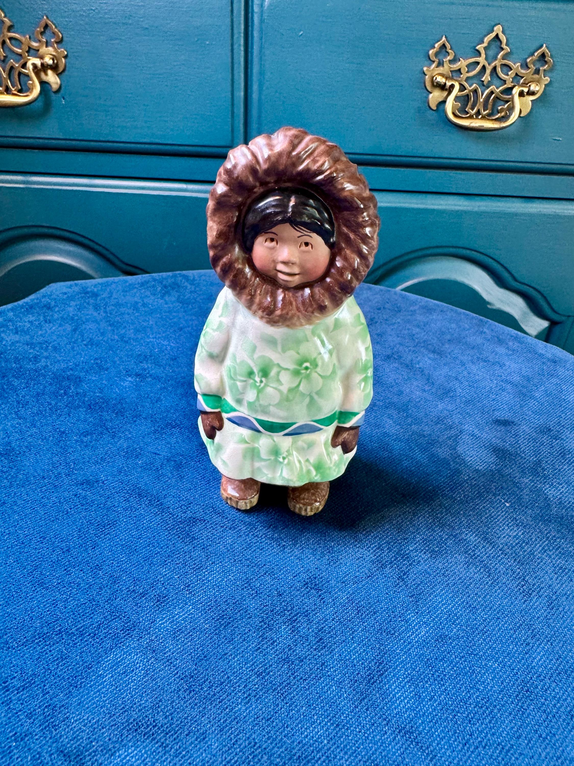 C Alan Johnson Eskimo Figurines - Etsy