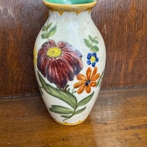 Vintage Gouda Holland pottery vase