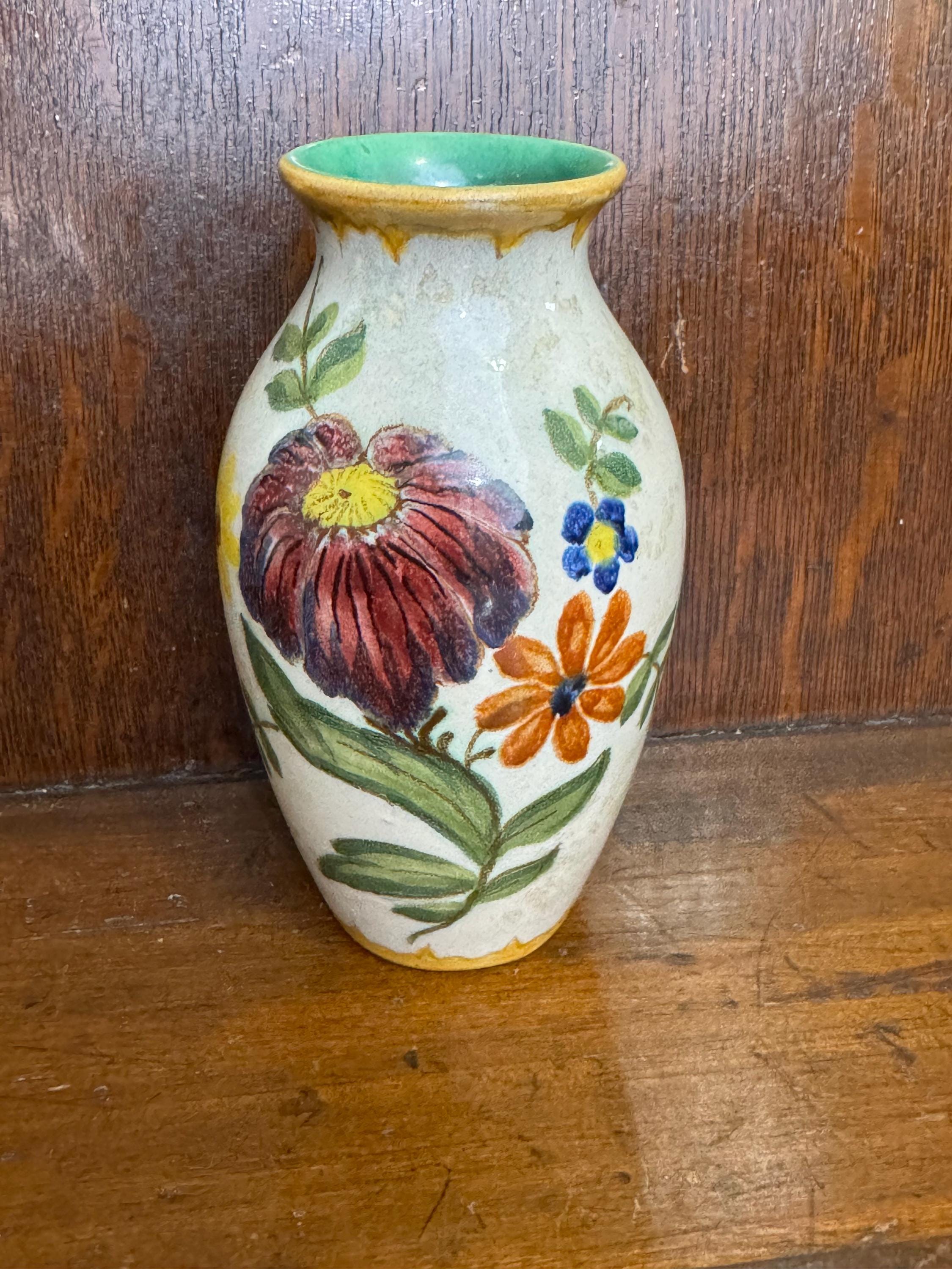 ビンテージgouda pottery Holland flower base $_57.JPG?set_id=880000500F