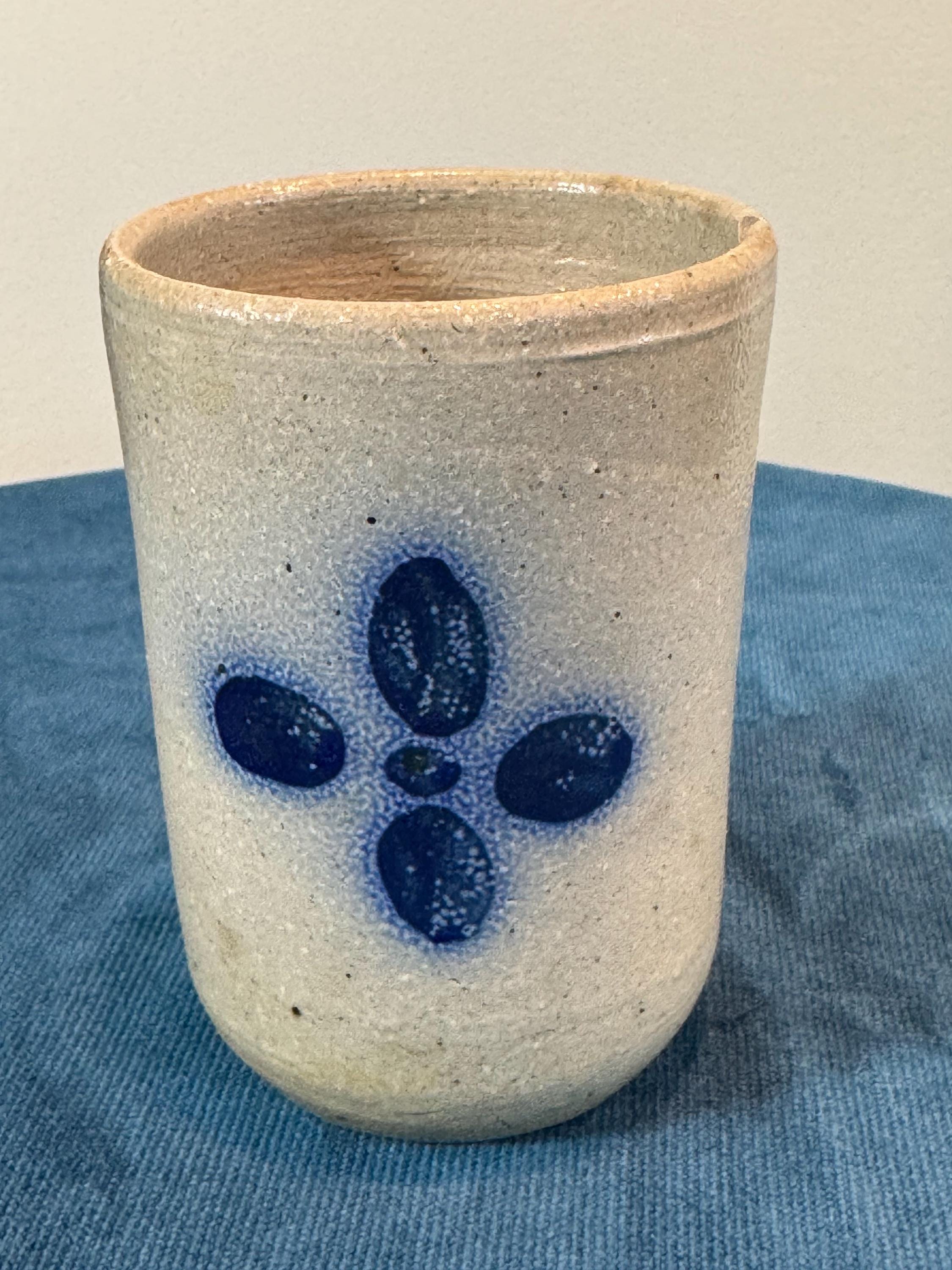 ROWE POTTERY ソルト・ガレイズド陶器製シュガーポット U.S.A.製 Vintage Rowe Salt Glazed Pottery - Etsy