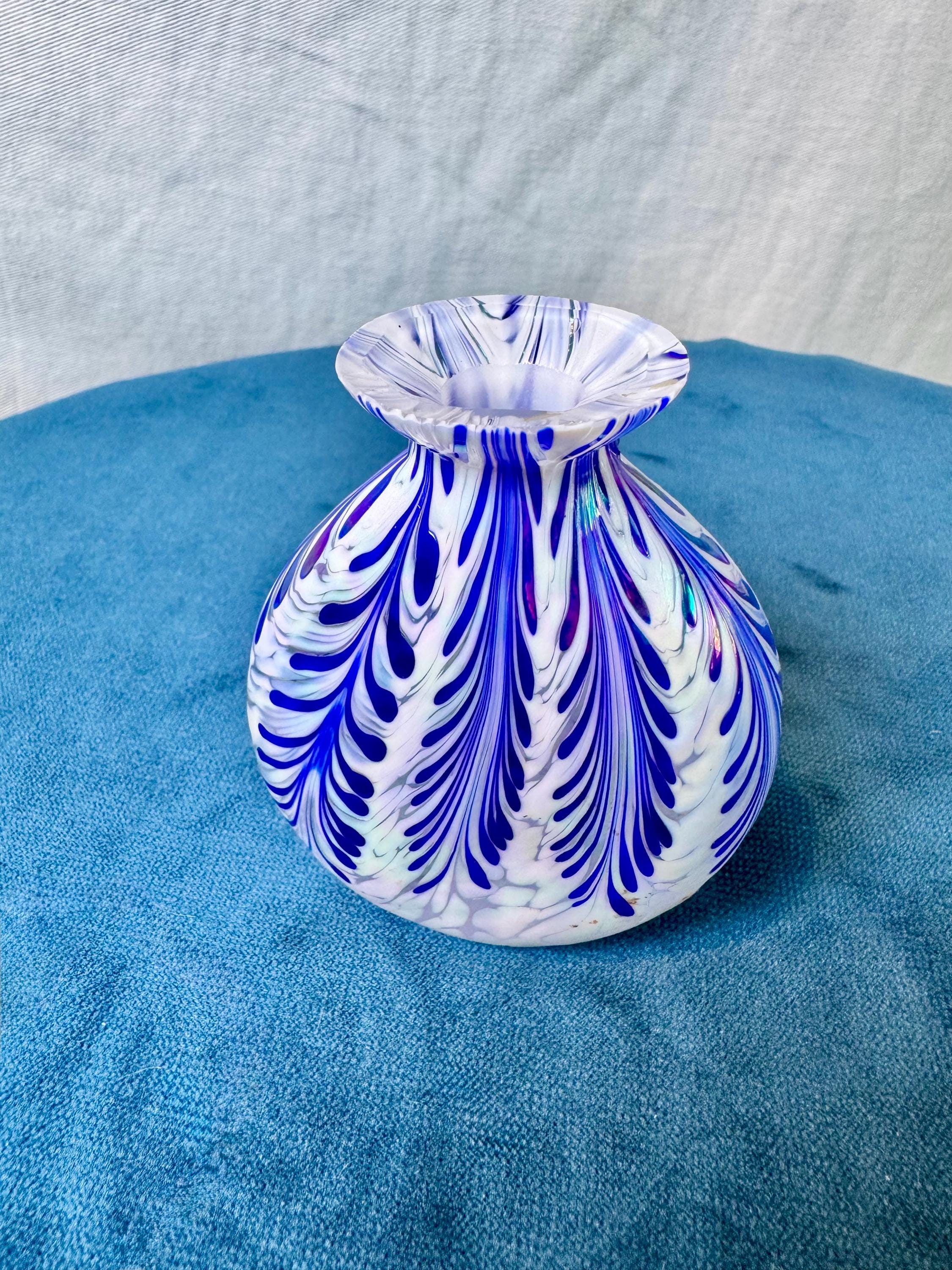 Taiwan Blue Vase - Etsy