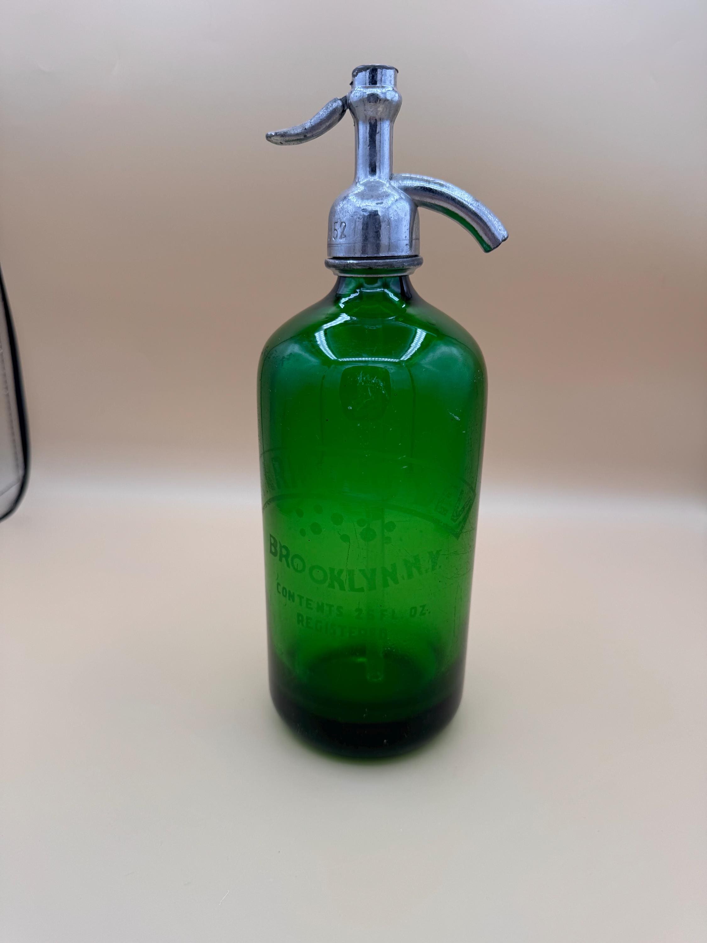 Antique Soda Siphon Bottle - Etsy