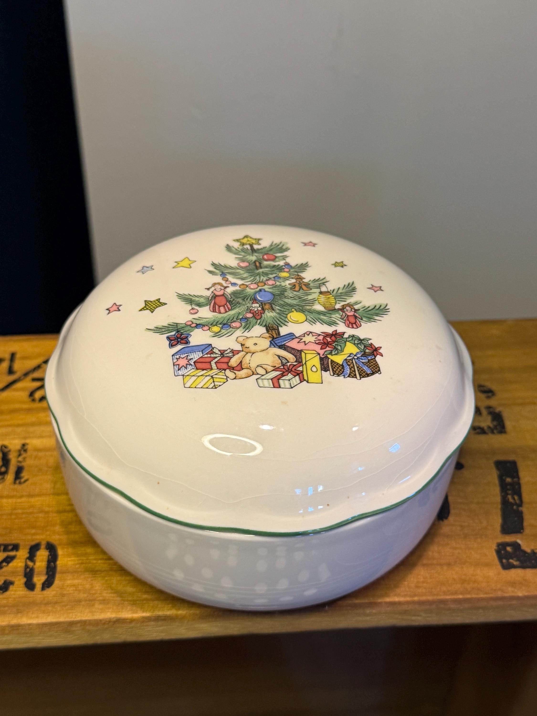Christmas Nikko Candy Dish - Etsy