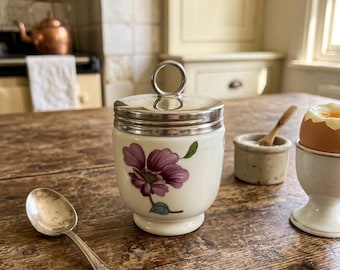 Royal WorcesterAstley Design Vintage Beautiful Porcelain Egg Coddler