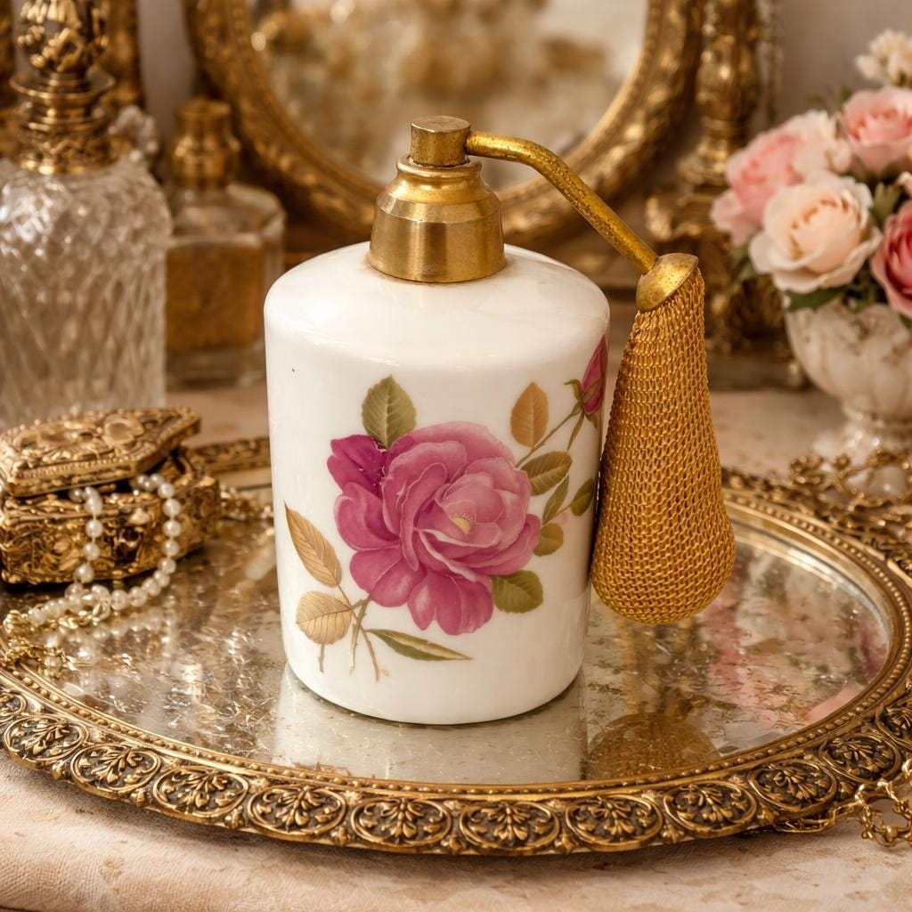 Limoges France Perfume Atomizer - Etsy