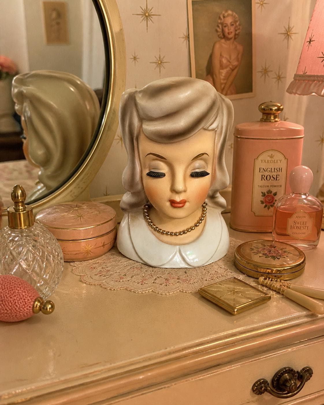 Ceramic Lady Heads - Etsy