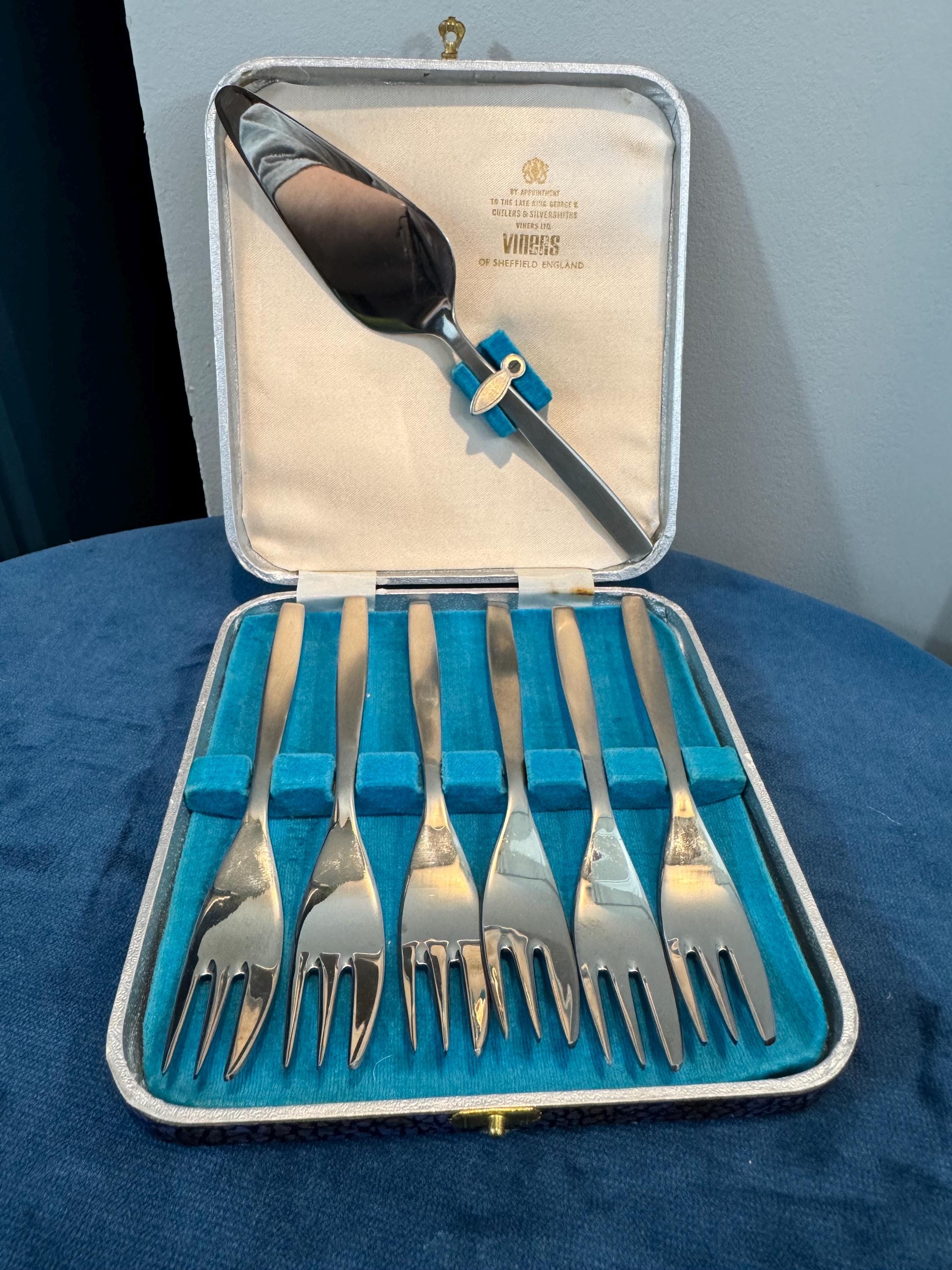 Viners Silver Plated Cutlery - Etsy