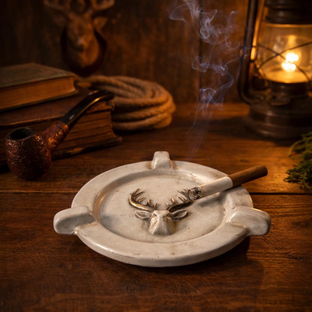 Vintage Lodge Ashtray Cast Iron - Etsy