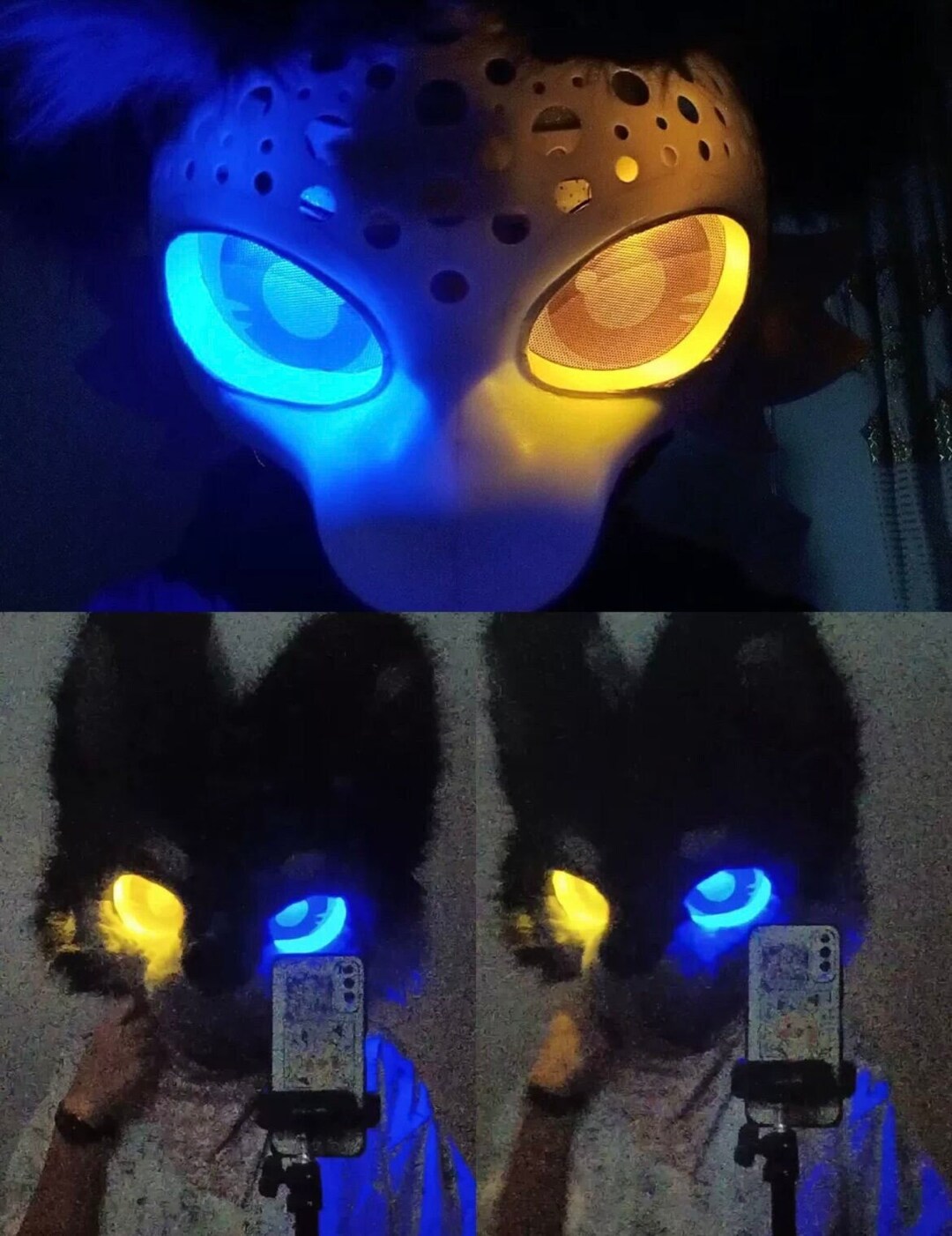 DIY Fursuit Headdiy Fursuitfurry Costume Head With Glowing Etsy Canada