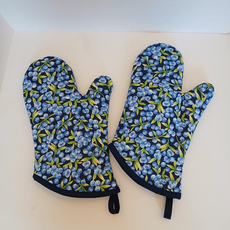 Handmade Kitchen Mittens - Etsy