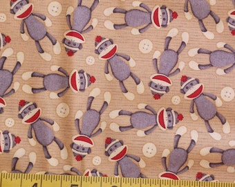 Destach Sock Monkey Fabric