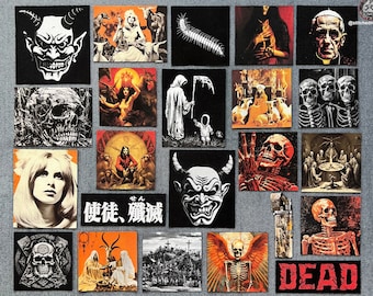 OP MAAT GEMAAKTE PATCHES | Patches met dtg-print, patches opnaaien, opstrijkbare patches, horrorpatch, oni-patch, heksenpatch, skeletpatch, duivelspatch