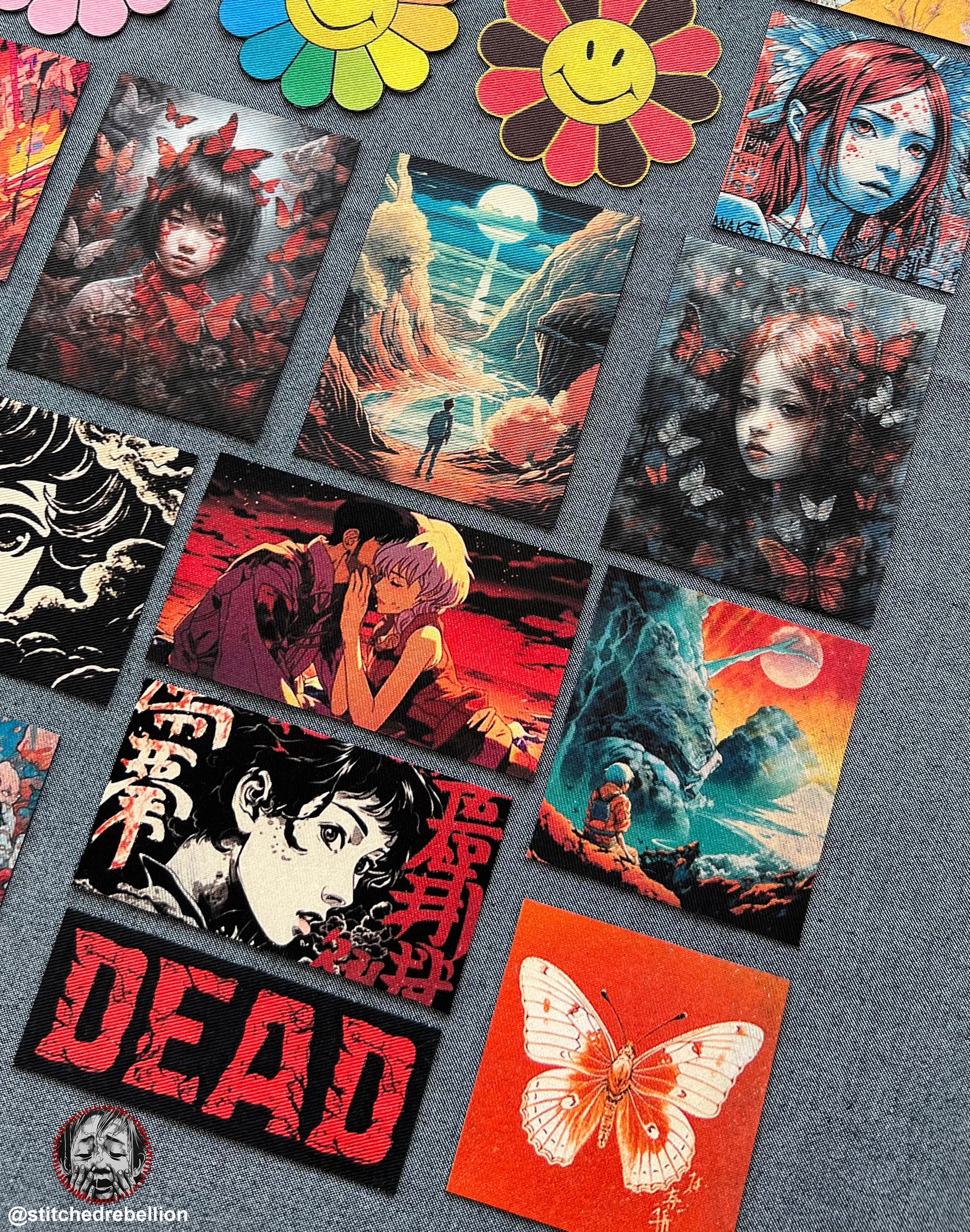 CUSTOM MADE PATCHES | Dtg Print Patches, Sew on Patches, Iron on ...