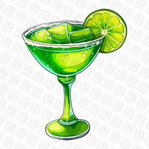 Margarita cocktail png - Cinco de Mayo, boisson margarita, verre à cocktail, Mexique png, mexicana png, clipart mexicain, margarita lime png