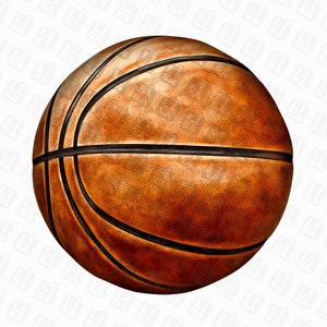 Vintage basketball ball png - basketball png, sport ball, basketball clipart, sports clipart, sublimation, digital download