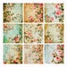 41 Shabby Chic Digital Paper Roses and Pink Flowers - Vintage Roses ...