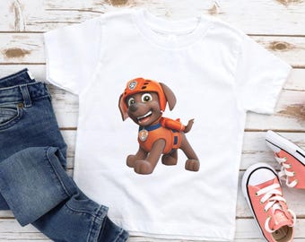 Toddler Water Rescue Pup Shirt | Zuma-Style Adventure Tee (Birthday Outfit)