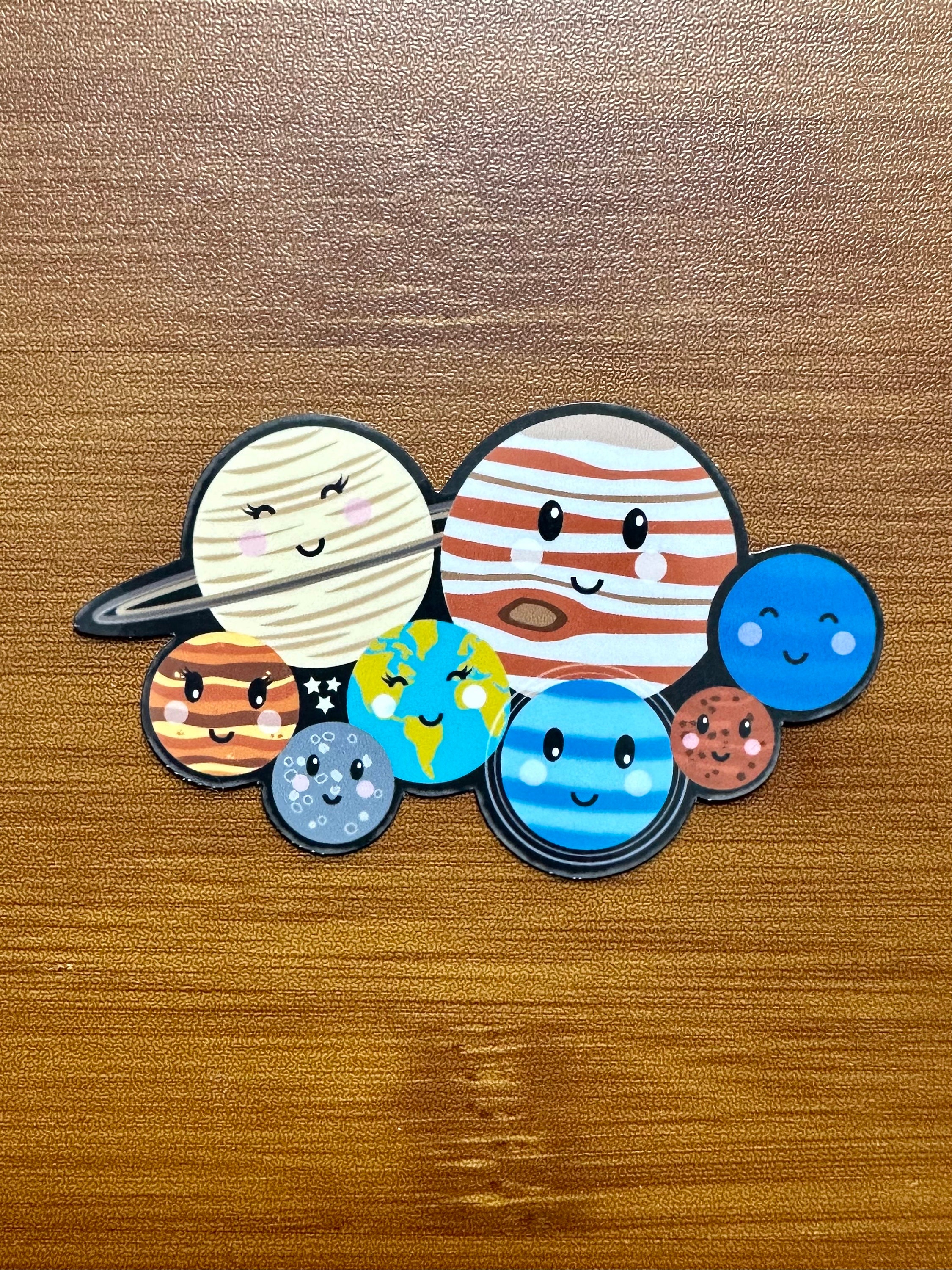 Planet Stickers | Planets | Solar System | Dwarf Planets | Cute ...