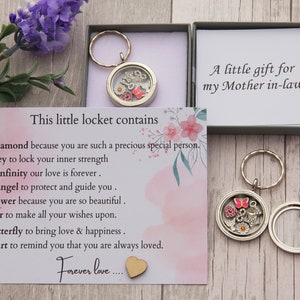 Mother in -law gift Mother in-law  Keepsake ,Happy birthday gift , Gift for her