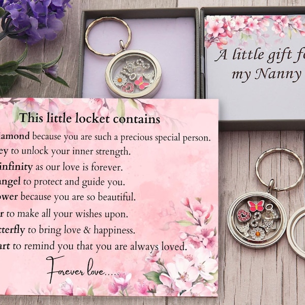 Nanny gift Nanny Keepsake ,Happy birthday gift , Gift for her