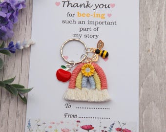 Gift for Teacher,Teacher Gifts, Thank you for helping me grow , Thank You Teacher Gift Card, Nursery teacher gift ,Teaching assistant gift