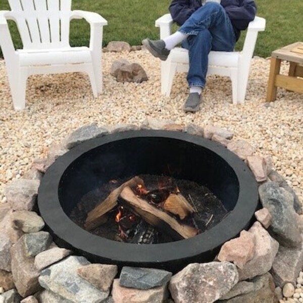 Smokeless Fire Pit Ring Etsy