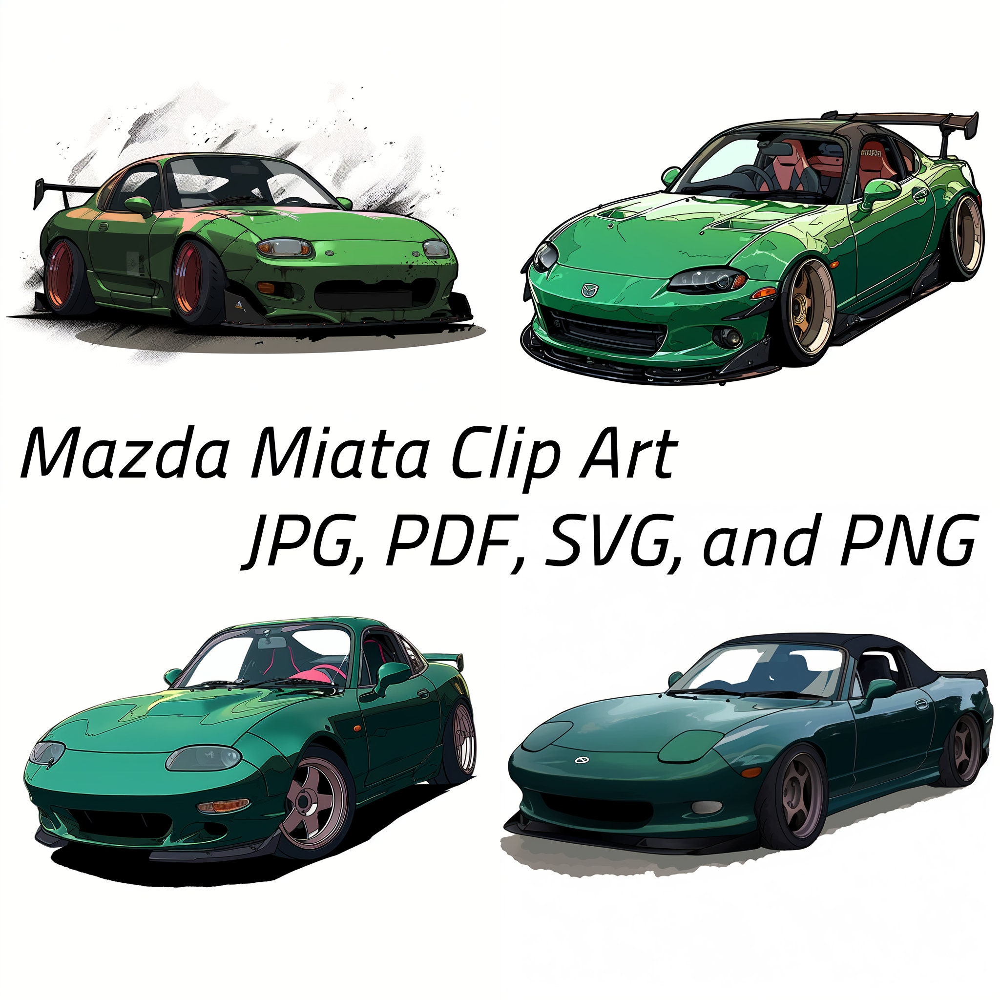 Mazda Miata ND RF MX5 Pin Badge Pinback Design 7 Colors 